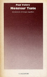 Cover of Monsieur Teste