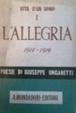 Cover of L' allegria (1914-1919)