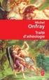 Cover of Traité d'athéologie
