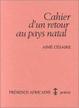 Cover of Cahier d'un retour au pays natal