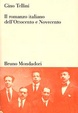Cover of Il romanzo italiano dell'Ottocento e Novecento