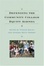 Cover of "Defending the Community College Equity Agenda"