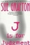 Cover of "J Is for Judgment"