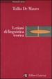 Cover of Lezioni di linguistica teorica