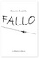 Cover of Fallo