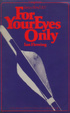 Cover of For Your Eyes Only (Longman ELT Structural Readers