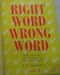 Right Word, Wrong Word