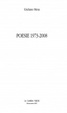Cover of Poesie 1973-2008
