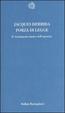 Cover of Forza di legge