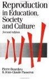 Cover of Reproduction in Education, Society and Culture