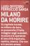 Cover of Milano da morire