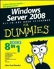 Cover of Windows Server 2008 All-In-One Desk Reference For Dummies