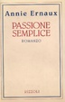 Cover of Passione semplice