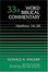 Cover of "Word Biblical Commentary Vol. 33b, Matthew 14-28"