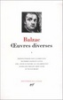 Cover of Oeuvres diverses, Tome 1