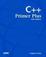 Cover of "C++ Primer Plus"