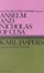 Cover of Anselm and Nicholas of Cusa