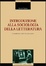 Cover of Introduzione alla sociologia della letteratura
