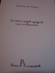 Cover of La luce sugli spigoli