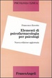 Cover of Elementi di psicofarmacologia per psicologi