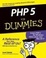 Cover of PHP 5 for Dummies