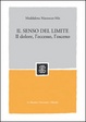 Cover of Il senso del limite. Il dolore, l'eccesso, l'osceno