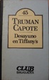 Cover of Desayuno en Tiffany's