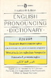 Cover of Everyman's English pronouncing dictionary