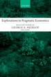 Cover of Explorations in Pragmatic Economics