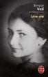 Cover of Une vie