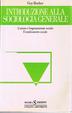 Cover of Introduzione alla sociologia generale