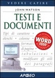 Cover of Testi e documenti