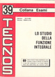 Cover of Lo studio della funzione integrale