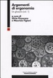 Cover of Argomenti di ergonomia. Un glossario. Vol. 1