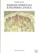 Cover of Esercizi spirituali e filosofia antica