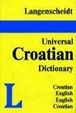 Cover of Langenscheidt's Universal Dictionary Croatian