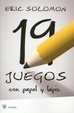 Cover of 19 juegos con papel y lápiz