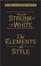 Cover of The Elements of Style