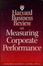 Cover of 'Harvard Business Review on Measuring Corporate Performance'
