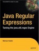 Cover of Java Regular Expressions