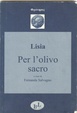 Cover of Per l'olivo sacro