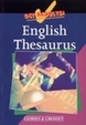 Cover of English thesaurus