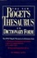 Cover of The New roget's thesaurus in dictionary form