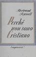 Cover of Perchè non sono cristiano