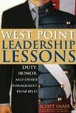 Cover of West Point Leadership Lessons