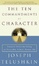 Cover of The Ten Commandments of Character