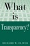 Cover of "What is Transparency?"
