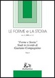 Cover of Le forme e la storia