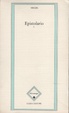 Cover of Epistolario