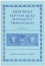 Cover of Septem Quae Supersunt Tragoediae
